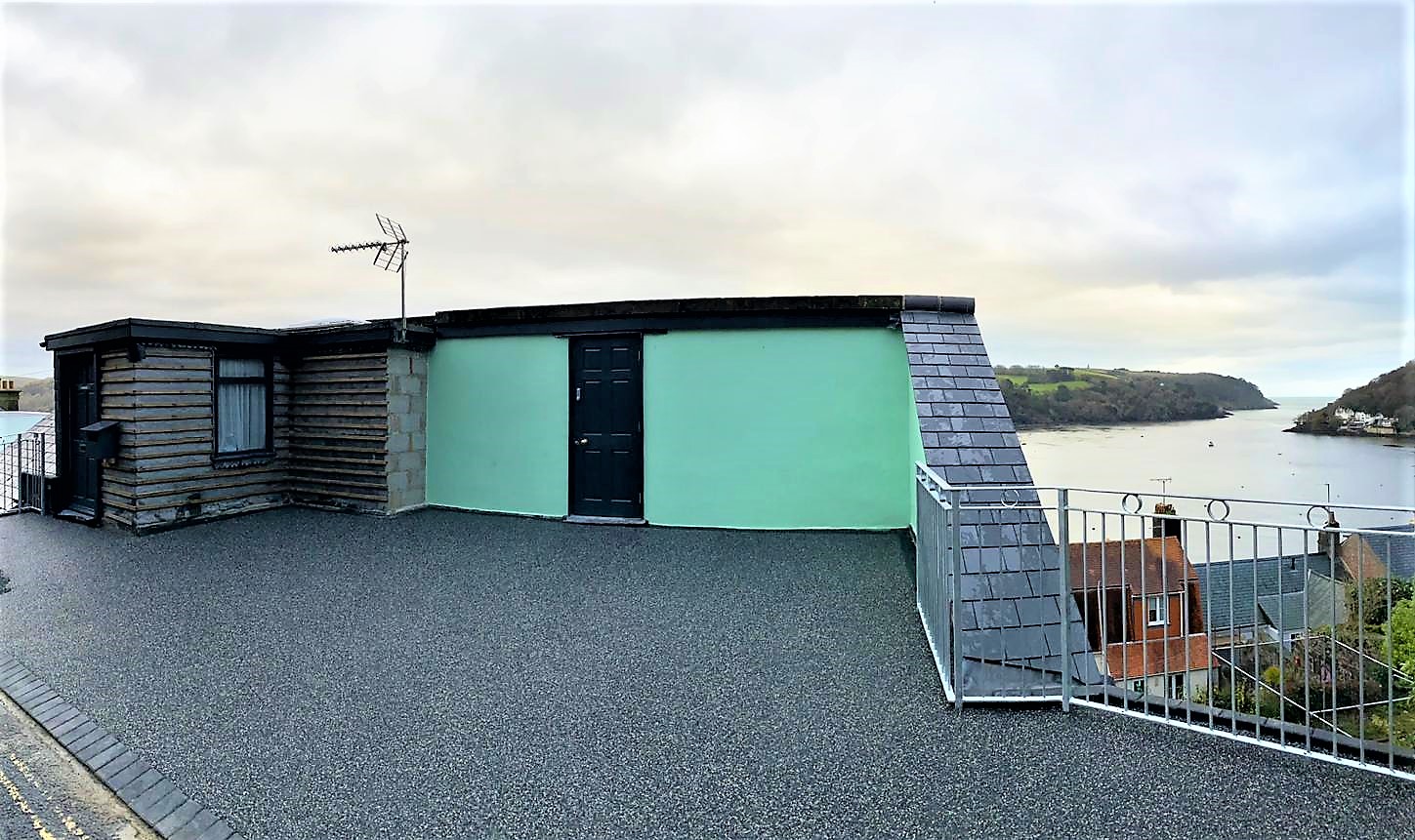 example of resin bound driveways overlooking the sea