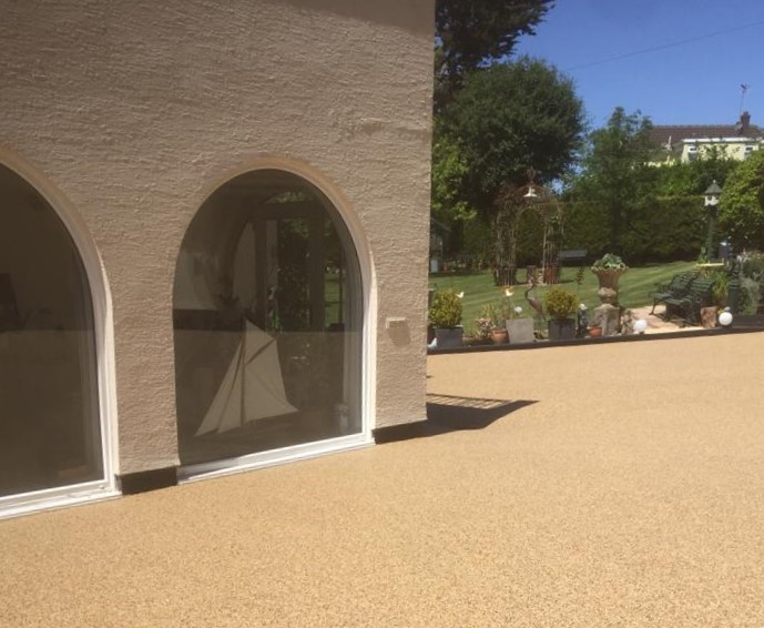 Resin Driveway Project in Kingskerswell