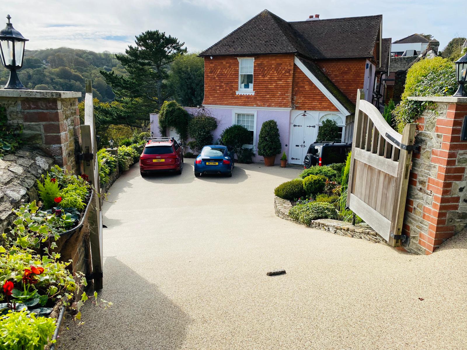 Resin driveway in Clovelly