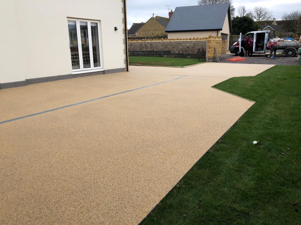Resin driveway in Teignmouth