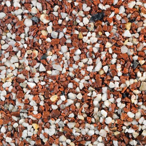 Red Sands Resin bound driveway colour