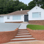 Resin driveway and steps done for a house in Torquay